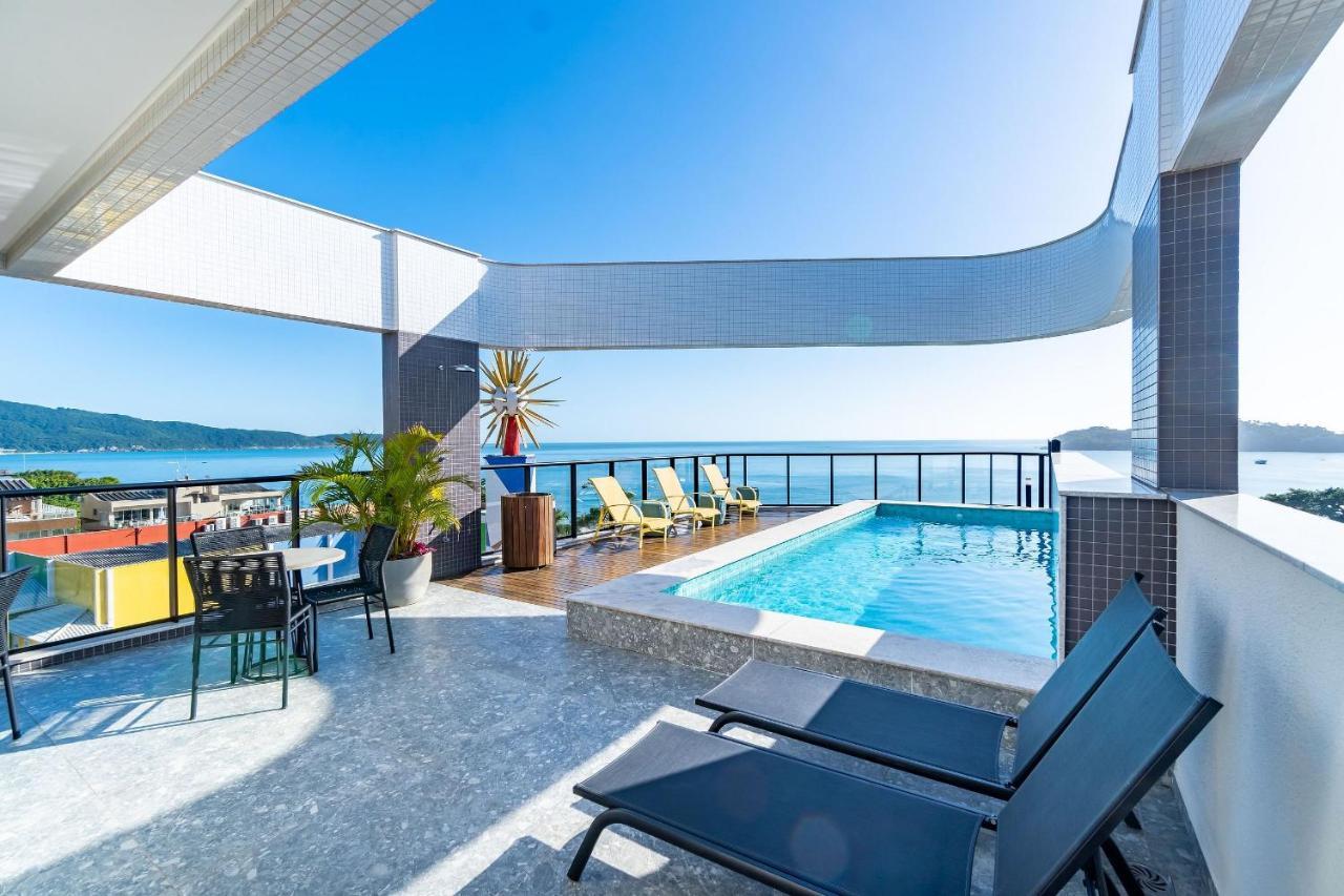 Aion Suites 103 - Compacto E Luxuoso Loft - Rooftop Com Piscina E Academia - A Poucos Passos Da Praia Bombinhas Eksteriør bilde