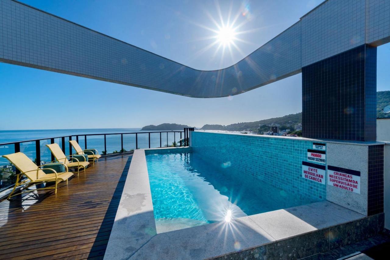 Aion Suites 103 - Compacto E Luxuoso Loft - Rooftop Com Piscina E Academia - A Poucos Passos Da Praia Bombinhas Eksteriør bilde