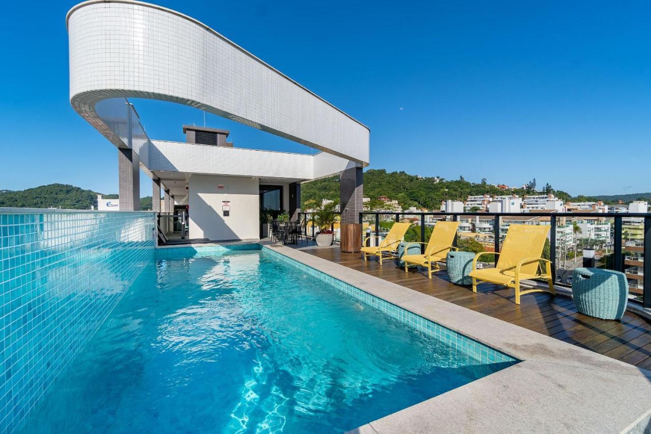 Aion Suites 103 - Compacto E Luxuoso Loft - Rooftop Com Piscina E Academia - A Poucos Passos Da Praia Bombinhas Eksteriør bilde